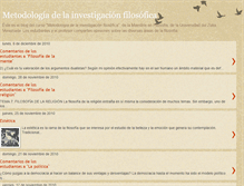 Tablet Screenshot of metodologiadelainvestigacionfilosofic.blogspot.com