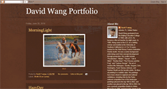 Desktop Screenshot of davidwangart.blogspot.com