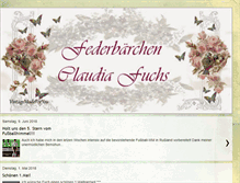 Tablet Screenshot of federbaerchen.blogspot.com