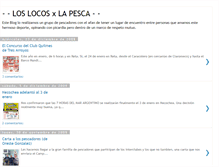 Tablet Screenshot of loslocosxlapesca.blogspot.com