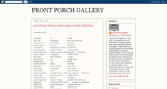 Desktop Screenshot of frontporchgalleryca.blogspot.com