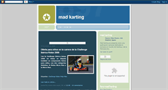 Desktop Screenshot of kartingmadrid.blogspot.com