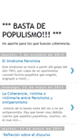 Mobile Screenshot of bastadepopulismo.blogspot.com