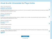 Tablet Screenshot of anualdearteupla.blogspot.com