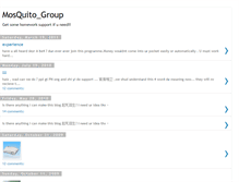 Tablet Screenshot of mosquito-group.blogspot.com