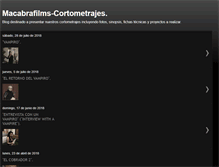 Tablet Screenshot of macabrafilms.blogspot.com