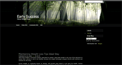 Desktop Screenshot of early-success.blogspot.com