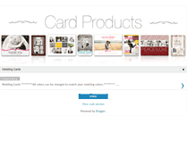 Tablet Screenshot of ourcardproducts.blogspot.com