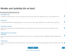 Tablet Screenshot of burkolas.blogspot.com