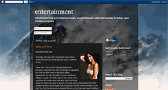 Desktop Screenshot of dude15-entertainment.blogspot.com