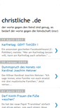 Mobile Screenshot of christentum.blogspot.com