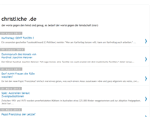 Tablet Screenshot of christentum.blogspot.com