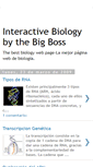 Mobile Screenshot of interactivebiologythebigboss.blogspot.com