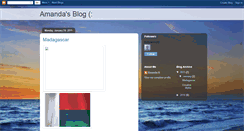 Desktop Screenshot of amanda543211.blogspot.com