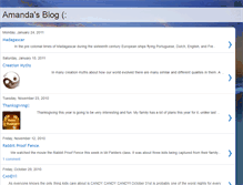 Tablet Screenshot of amanda543211.blogspot.com