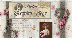 Desktop Screenshot of petitevictorianrose.blogspot.com