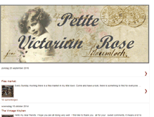 Tablet Screenshot of petitevictorianrose.blogspot.com