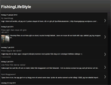 Tablet Screenshot of fishinglifestyle.blogspot.com