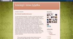 Desktop Screenshot of lemingarnia.blogspot.com