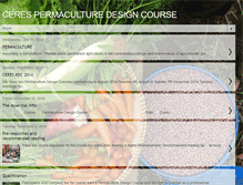 Tablet Screenshot of ceres-permaculturedesigncertificate.blogspot.com
