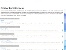 Tablet Screenshot of consciousnessinsider.blogspot.com