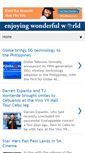 Mobile Screenshot of enjoyingwonderfulworld.blogspot.com
