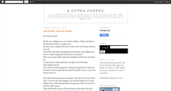 Desktop Screenshot of acuppacoffee.blogspot.com