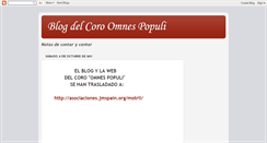 Desktop Screenshot of coroomnespopuli.blogspot.com