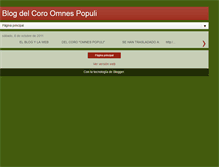 Tablet Screenshot of coroomnespopuli.blogspot.com