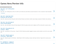Tablet Screenshot of gamesnewsinfo.blogspot.com