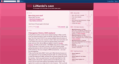 Desktop Screenshot of lunardei.blogspot.com