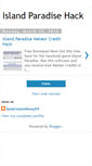 Mobile Screenshot of islandparadisehack.blogspot.com