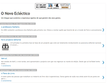 Tablet Screenshot of onovoeclectico.blogspot.com