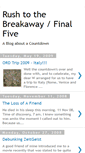Mobile Screenshot of final-rush-to-the-breakaway.blogspot.com