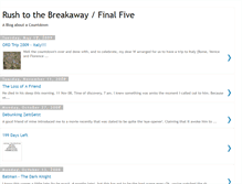 Tablet Screenshot of final-rush-to-the-breakaway.blogspot.com