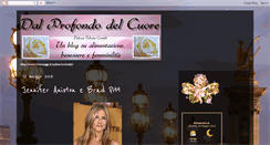 Desktop Screenshot of dalprofondodelcuore.blogspot.com