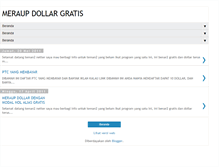 Tablet Screenshot of dapat-dollargratis.blogspot.com