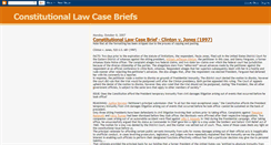 Desktop Screenshot of constitutionallawbriefs.blogspot.com