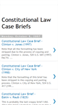 Mobile Screenshot of constitutionallawbriefs.blogspot.com