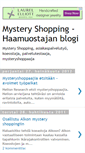 Mobile Screenshot of mysteryshoppaaja.blogspot.com
