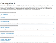 Tablet Screenshot of coachingwhatis.blogspot.com