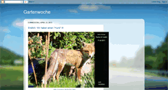 Desktop Screenshot of gartenwoche.blogspot.com