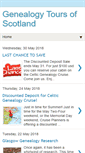 Mobile Screenshot of genealogytoursofscotland.blogspot.com