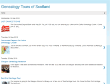 Tablet Screenshot of genealogytoursofscotland.blogspot.com
