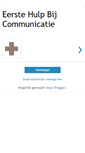 Mobile Screenshot of eerstehulpbijcommunicatie.blogspot.com