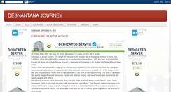 Desktop Screenshot of desnantana-journey.blogspot.com