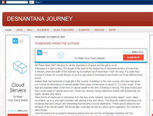 Tablet Screenshot of desnantana-journey.blogspot.com