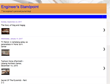 Tablet Screenshot of engineerstandpoint.blogspot.com