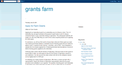 Desktop Screenshot of grantsfarm.blogspot.com