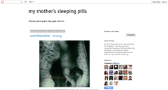 Desktop Screenshot of my-mothers-sleeping-pills.blogspot.com